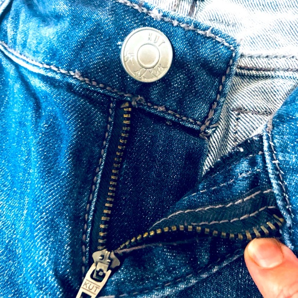 Kut from the Kloth Women's Jeans Sz 4 Boot Cut Mid Rise Medium Pre-Wash Blue - Picture 6 of 12